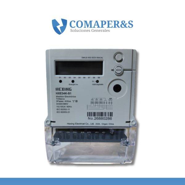 Medidor Trifasico HXE34-S1